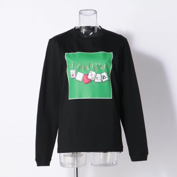 DICE AND MAHJONG TEE　カットソー
