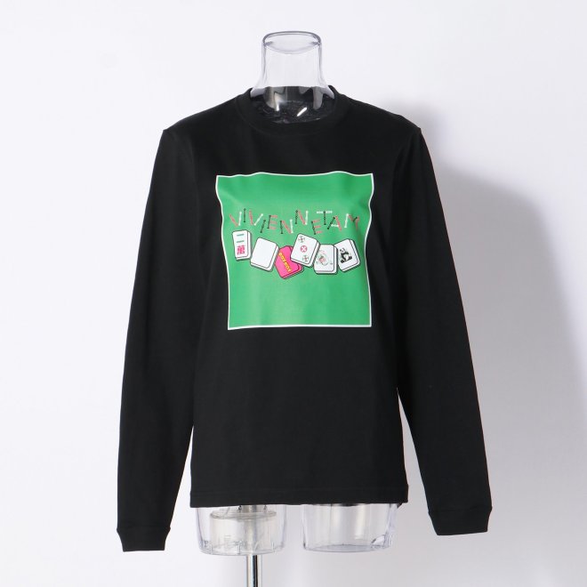 DICE AND MAHJONG TEE　 詳細画像 ブラック 1