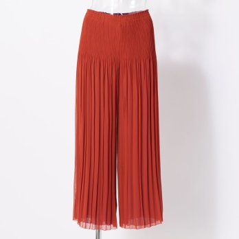 REVERSIBLE CHIFFON PLEATS　パンツ