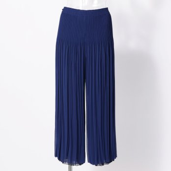 REVERSIBLE CHIFFON PLEATS　パンツ 詳細画像