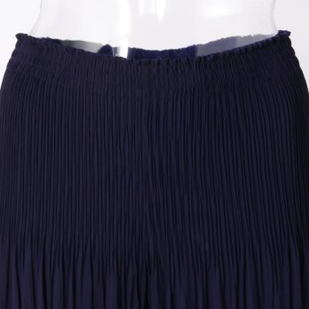 REVERSIBLE CHIFFON PLEATS　パンツ 詳細画像