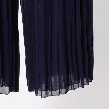 REVERSIBLE CHIFFON PLEATS　パンツ 詳細画像