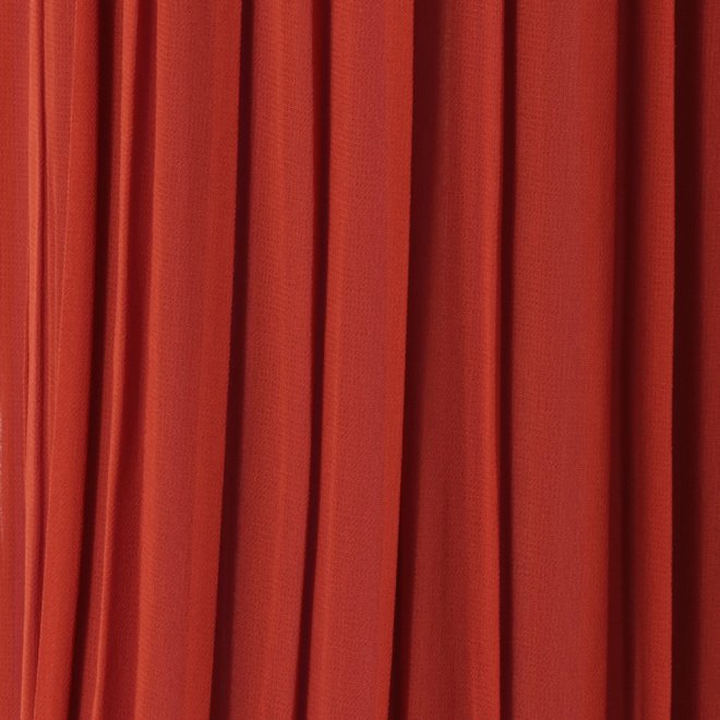 REVERSIBLE CHIFFON PLEATS　パンツ 詳細画像 オレンジ 3