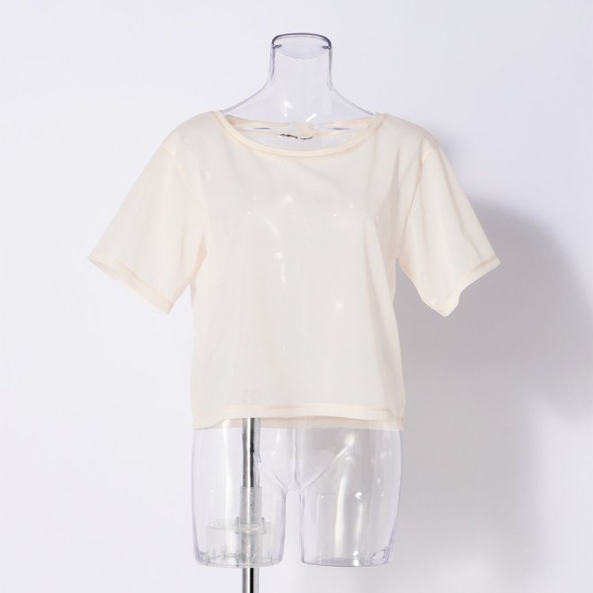 LAYERED TEE TOP　カットソー 詳細画像 ホワイト 2