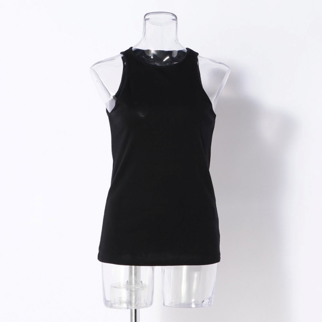 LAYERED TEE TOP　カットソー 詳細画像 ブラック 8