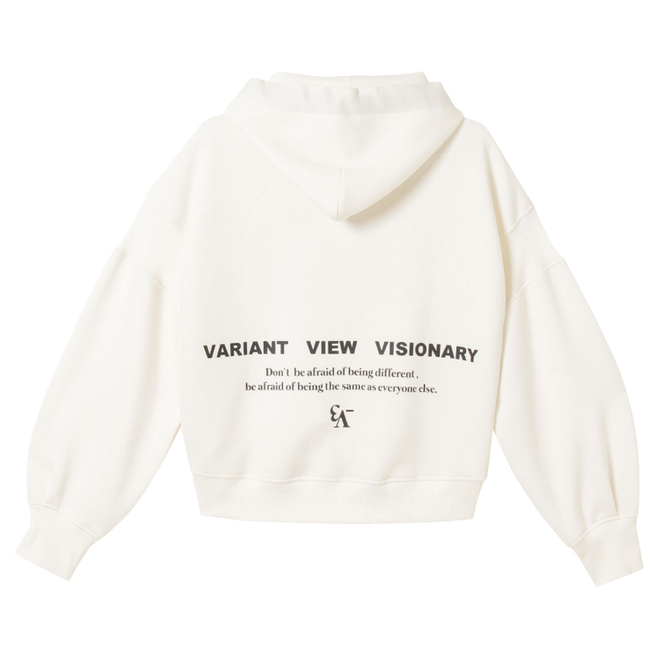 _V3 Monofilament Short Hoodie　 詳細画像 ホワイト 6