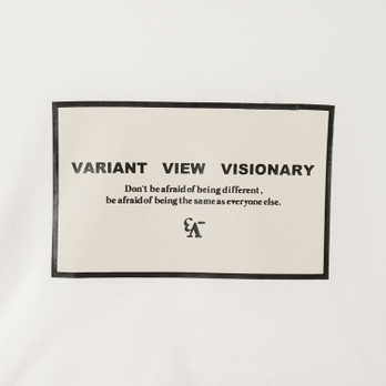 _V3 Logo Print Long-sleeve T-shirts　 詳細画像