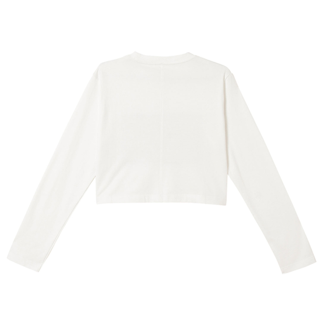 _V3 Logo Print Long-sleeve T-shirts　 詳細画像 ホワイト 2