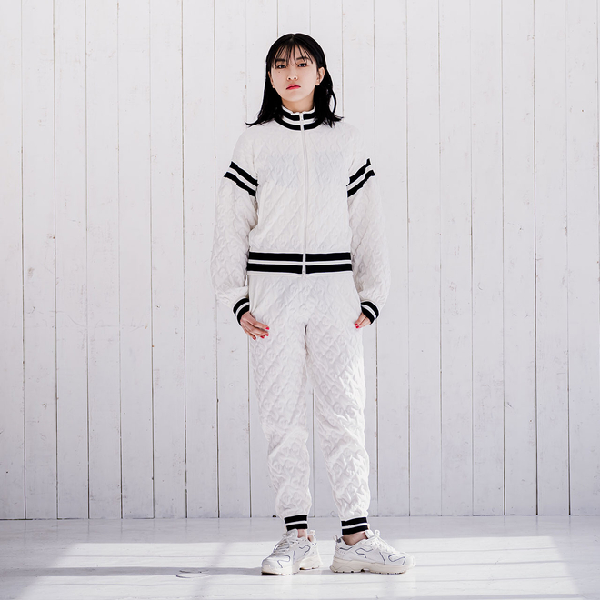 _V3 Ecovo×snowy knit Blouson　ジャケット 詳細画像 ホワイト 1