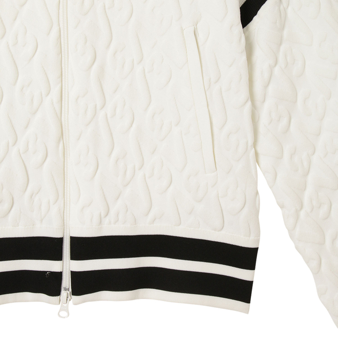_V3 Ecovo×snowy knit Blouson　ジャケット 詳細画像 ホワイト 7