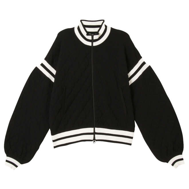 _V3 Ecovo×snowy knit Blouson　ジャケット 詳細画像 ブラック 1