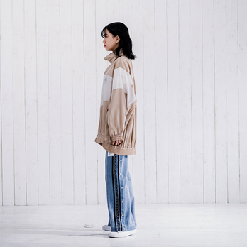 _V3 Trinitas taffeta Big Blouson　 詳細画像