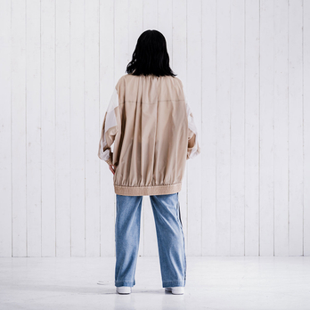 _V3 Trinitas taffeta Big Blouson　 詳細画像