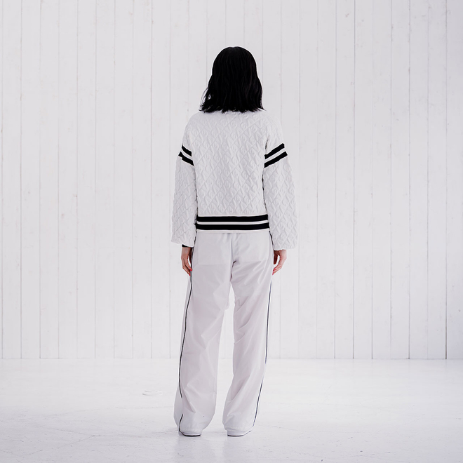 _V3 Polyester taffeta Wide Pants　 詳細画像 ホワイト 3