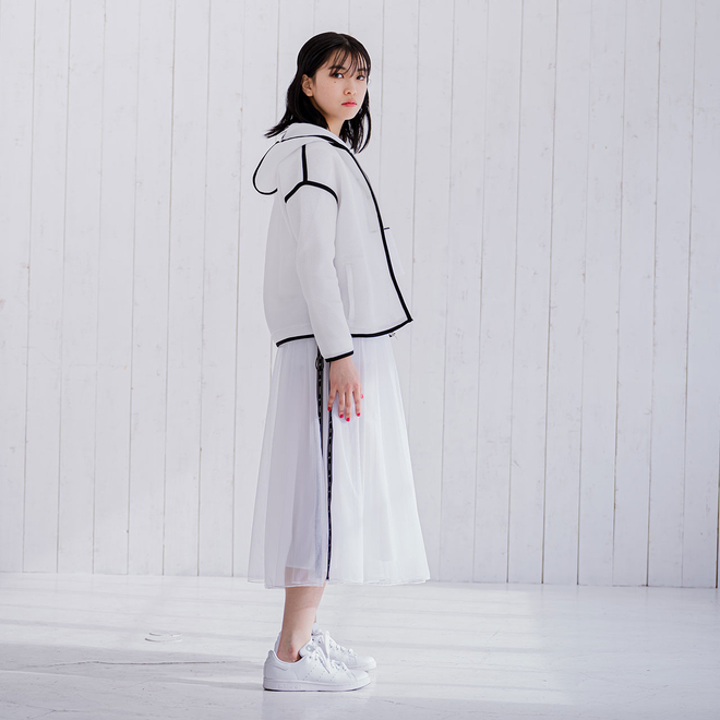 _V3 Double face mesh Blouson　 詳細画像 ホワイト 5