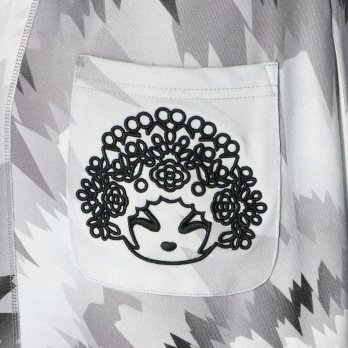 OPERA GIRL BIG DOLL TIE DYED PRINT　スカート 詳細画像