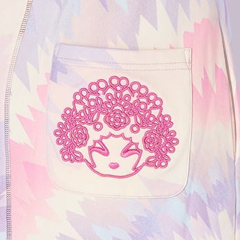 OPERA GIRL BIG DOLL TIE DYED PRINT　スカート 詳細画像