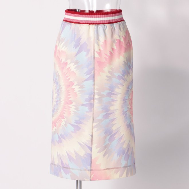 OPERA GIRL BIG DOLL TIE DYED PRINT　スカート 詳細画像 ライトピンク 1