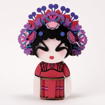 OPERA GIRL DOLL ART PIECE　