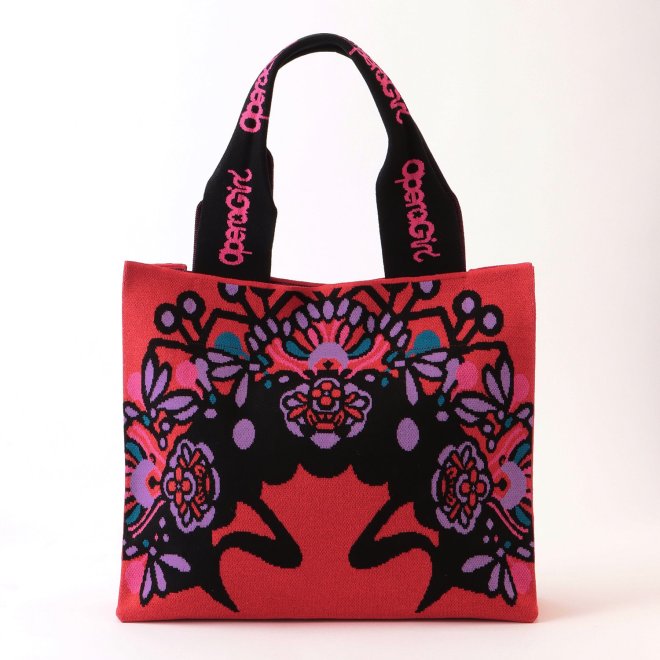 OPERA GIRL HEAD KNITTER BAG 詳細画像 レッド 1