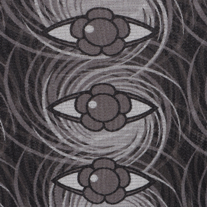 PLUM BLOSSOM EYES PRINT　ブラウス 詳細画像 ブラック 10