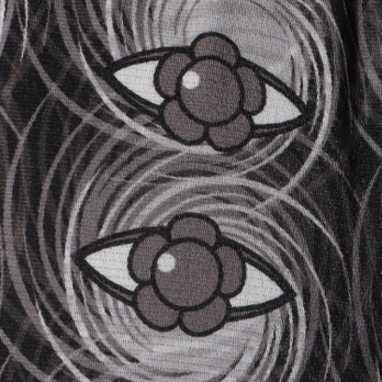PLUM BLOSSOM EYES PRINT　パンツ 詳細画像