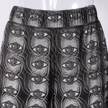 PLUM BLOSSOM EYES PRINT　パンツ 詳細画像