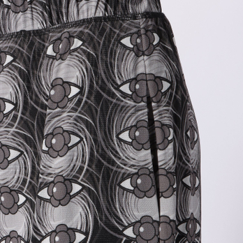 PLUM BLOSSOM EYES PRINT　パンツ 詳細画像