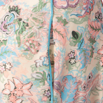 ORIENTAL FLOWER PRINT　スカート 詳細画像