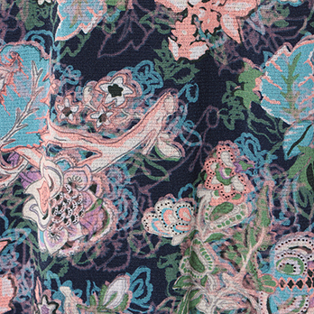 ORIENTAL FLOWER PRINT　スカート 詳細画像