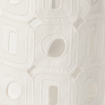 GEOMETRIC EMBROIDERY EYELET　パンツ 詳細画像
