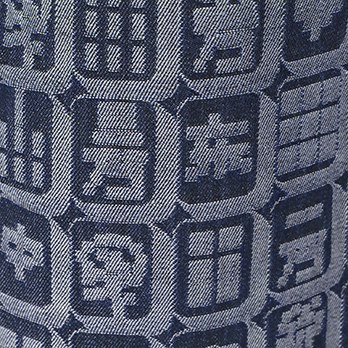 MAHJONG JACQUARD DENIM　パンツ 詳細画像