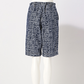 MAHJONG JACQUARD DENIM　パンツ 詳細画像