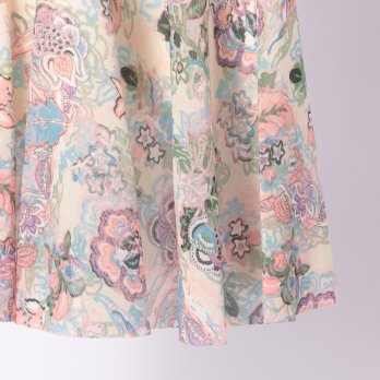 ORIENTAL FLOWER PRINT　ドレス 詳細画像
