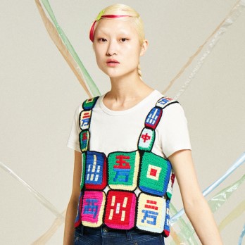 MAHJONG CROCHET　ニット 詳細画像