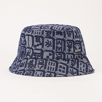 MAHJONG JACQUARD DENIM　帽子