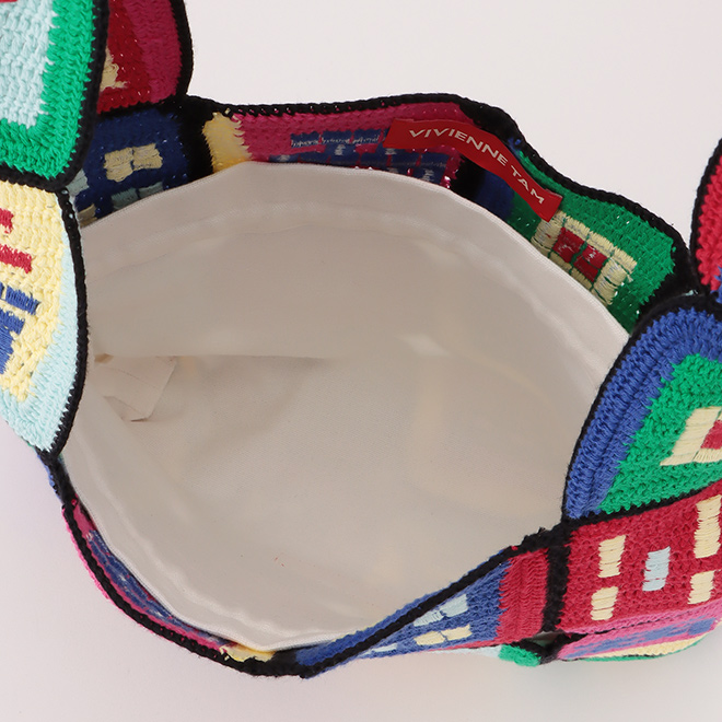 MAHJONG CROCHET BAG  詳細画像 白系マルチ 7