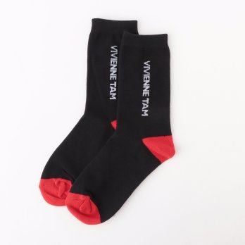 MAHJAONG JACQUARD KNIT SOCKS　靴下