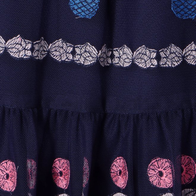 FRUIT ELEMENTS EMBROIDERY　スカート 詳細画像 ブルー系マルチ 6