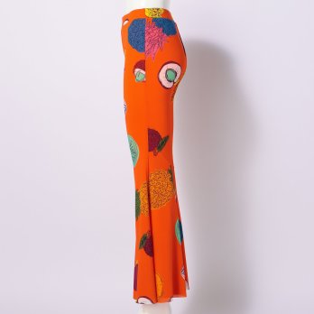 BIG FRUIT PRINT ON STRETCH NETTING　パンツ 詳細画像