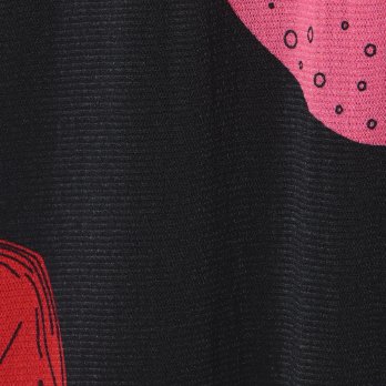 BIG FRUIT PRINT ON STRETCH NETTING　ドレス 詳細画像