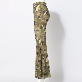 CITY CAMOUFLAGE OLIVE PRINT　パンツ 詳細画像