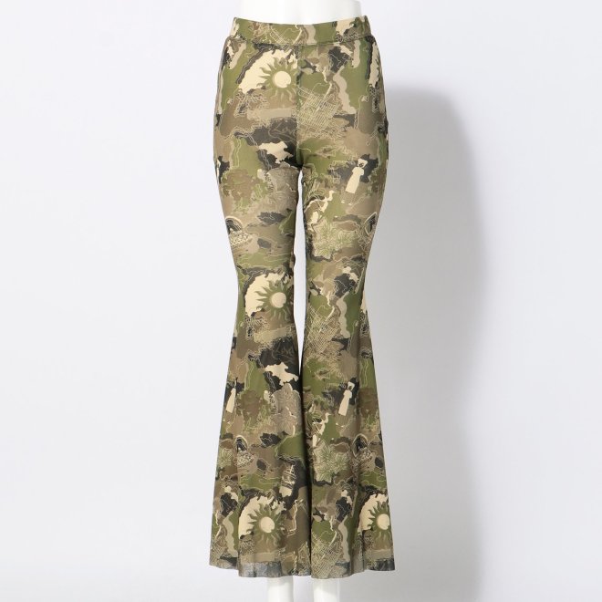 CITY CAMOUFLAGE OLIVE PRINT　パンツ 詳細画像 カーキ 1