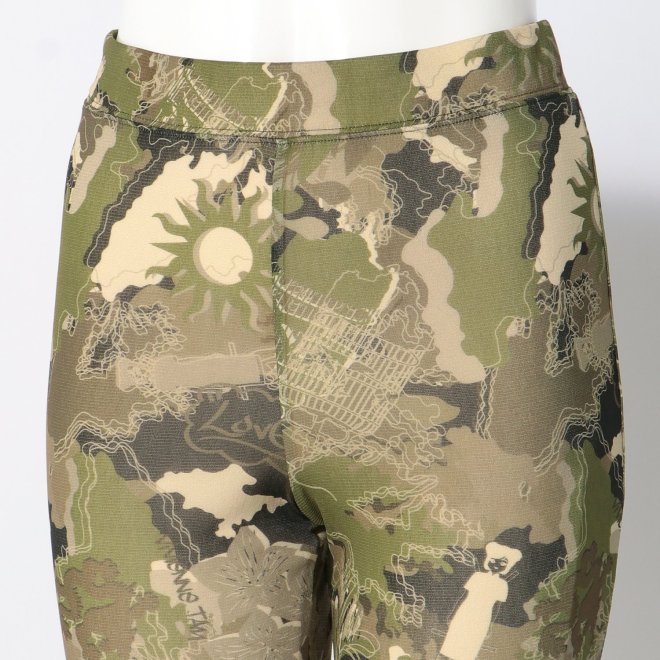 CITY CAMOUFLAGE OLIVE PRINT　パンツ 詳細画像 カーキ 4