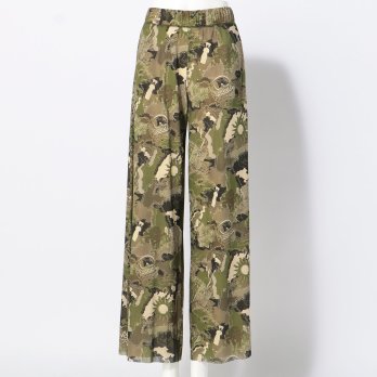 CITY CAMOUFLAGE OLIVE PRINT　パンツ
