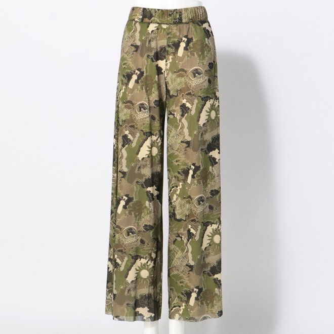 CITY CAMOUFLAGE OLIVER PRINT　パンツ 詳細画像 グリーン 1