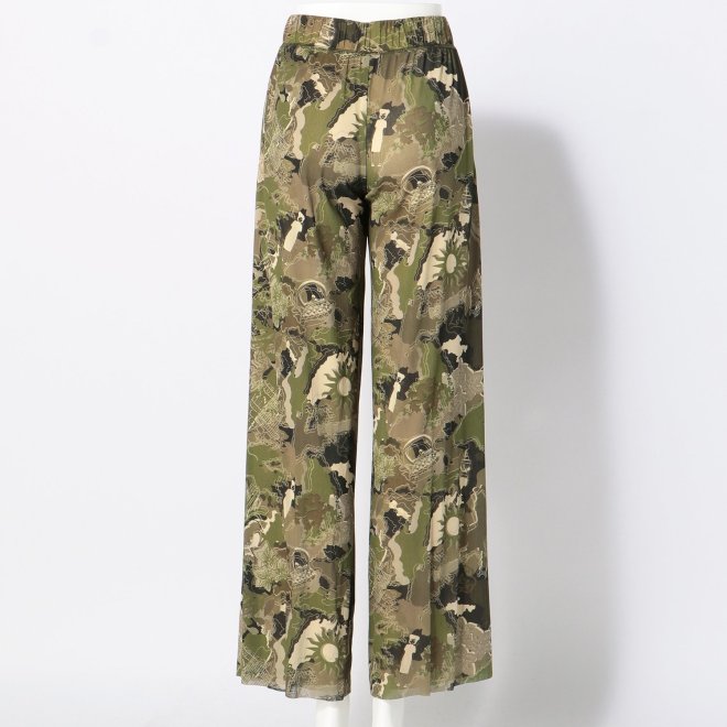 CITY CAMOUFLAGE OLIVER PRINT　パンツ 詳細画像 グリーン 3