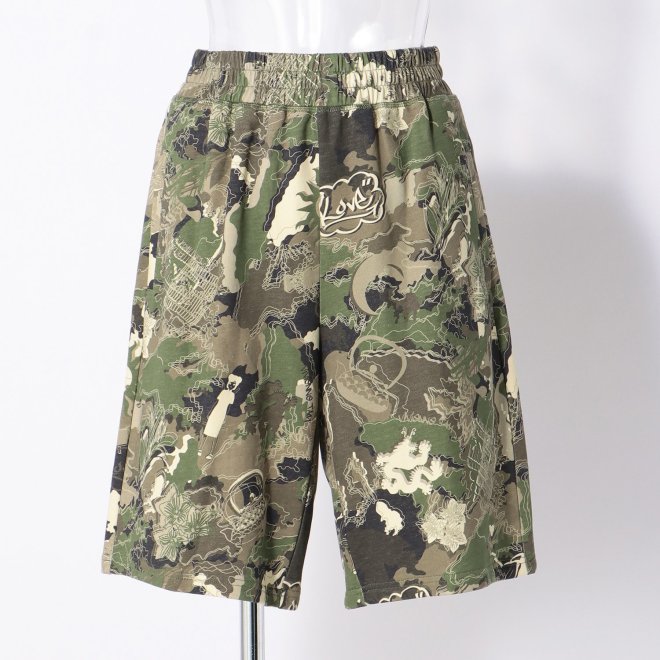 CITY CAMOUFLAGE OLIVER PRINT　パンツ 詳細画像 グリーン 1