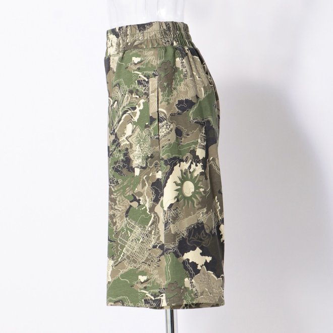 CITY CAMOUFLAGE OLIVER PRINT　パンツ 詳細画像 グリーン 2