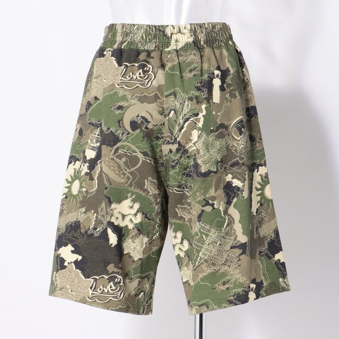 CITY CAMOUFLAGE OLIVER PRINT　パンツ 詳細画像 グリーン 3